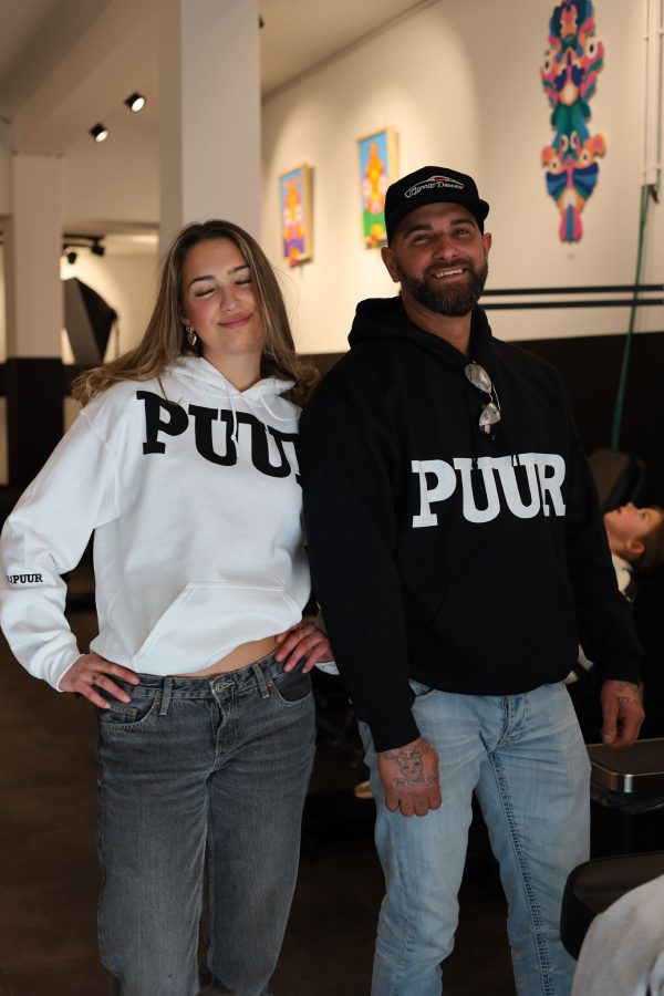 PUUR tattoo shop Groningen hoodie